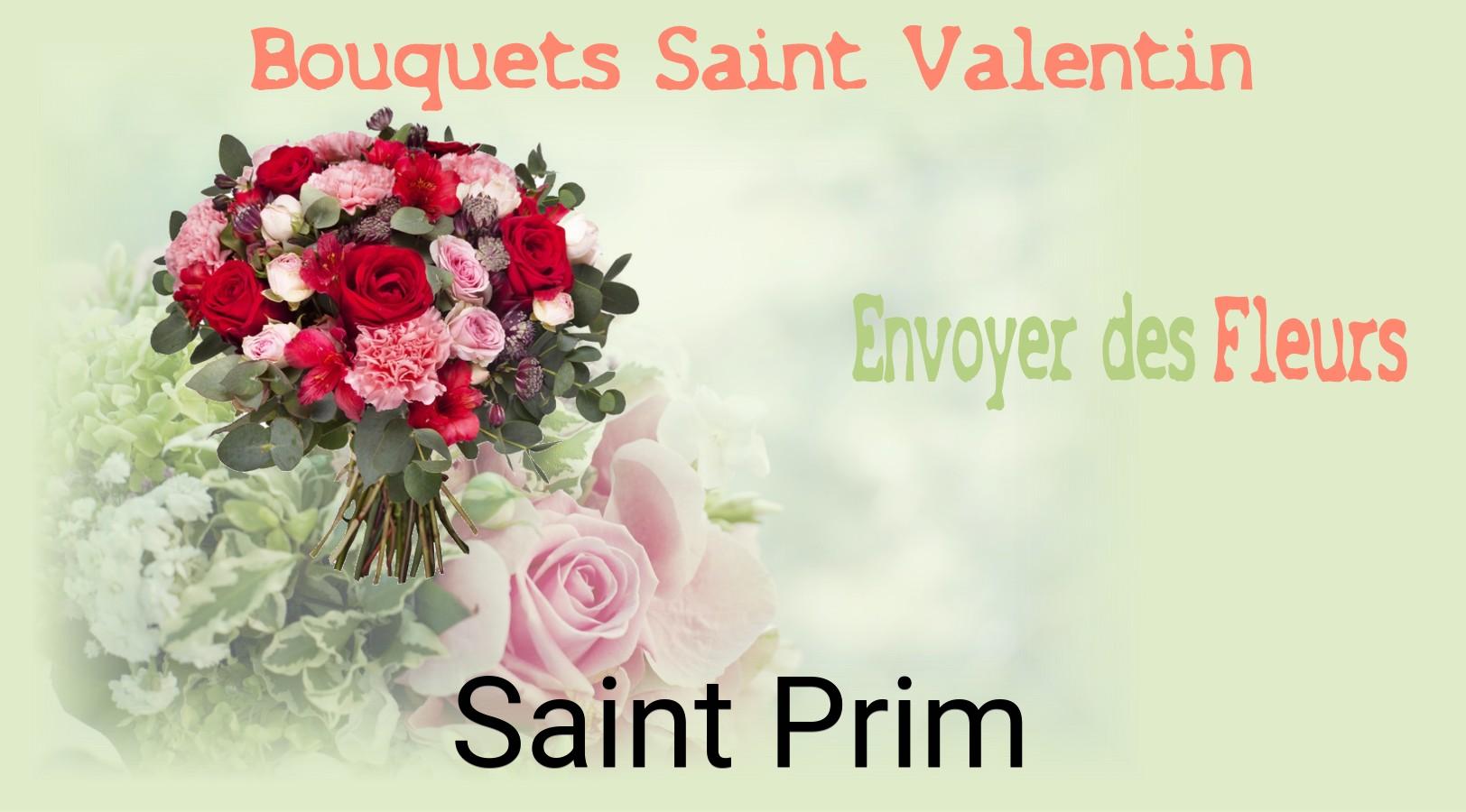 Roses de Saint-Valentin livrées à Saint-Prim